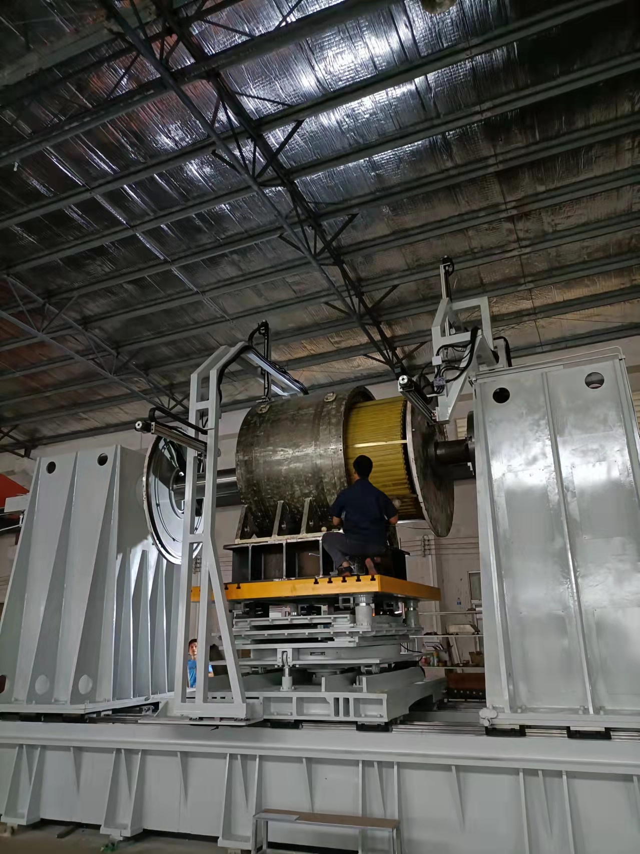 超大型永磁電機定轉子合裝機 超大型永磁電機定轉子合裝機